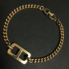 Bracciale EGA Christian Dior logo CD tono oro/2BK0362