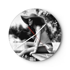 Orologio da Parete in Vetro