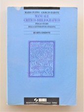 Manuale critico-bibliografico per lo studio della letteratura italiana di Baroni