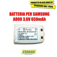 BATTERIA PER SAMSUNG A800 3,6V 650mAh