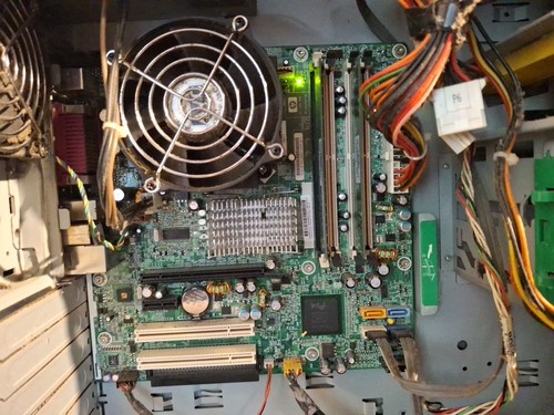 Placa cpu ram hp compaq - cpu,