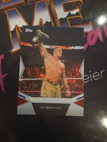 Topps wwf wwe john - wwf,