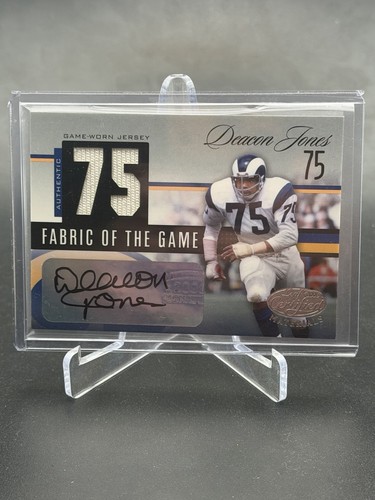 Deacon jones auto - deacon,