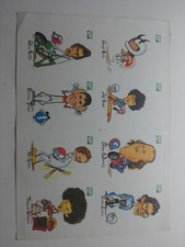 Adesivi Pannello Motosprint Motociclismo ANGEL NETO, WOODS, KATAYAMA