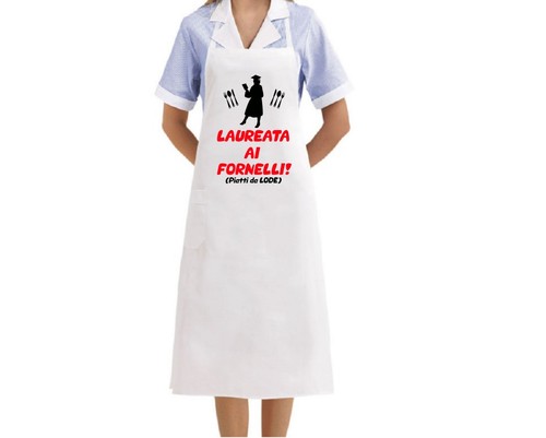 Grembiule bianco cucina - grembiule,