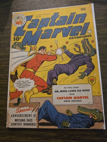 Captain marvel adventures - marvel, #43