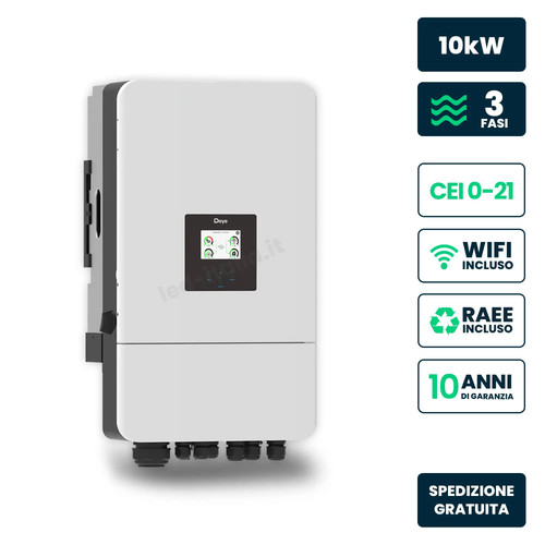 Inverter ibrido deye 10kw - ibrido,