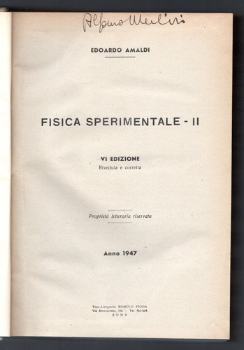 Fisica sperimentale ii - sperimentale,