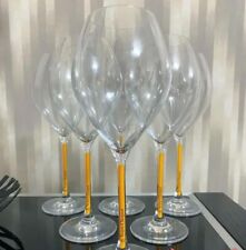 Set 6 bicchieri Veuve Cliquot Clicquot arancione bicchieri champagne flute tazza
