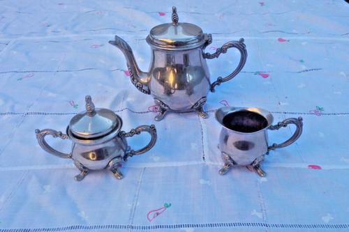 Antico set caffettiera - antico,