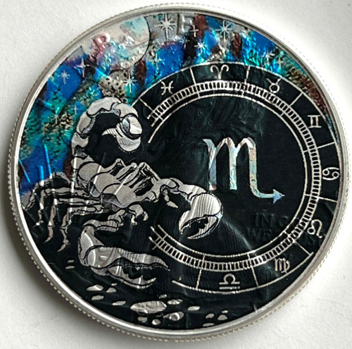 Scorpio zodiac american silver - american,