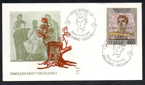 Fdc ala 1981 publio - 1981, virgilio