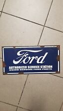 Vintage 50s Original Ford Plate Hot Rod Rockabilly 