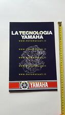 Yamaha tecnologia XJ 650 turbo 1982 depliant MOTO originale brochure ITALIANO