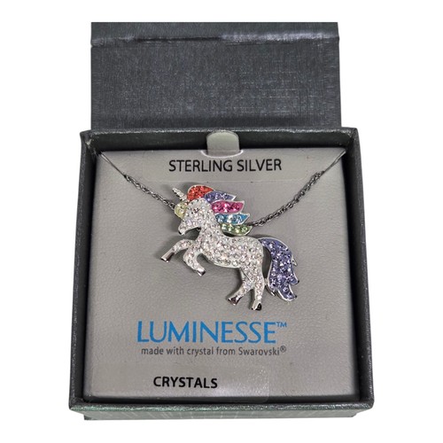 Unicorn necklace pendant with - pendant,