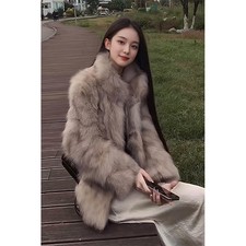 Cappotto donna pelliccia di