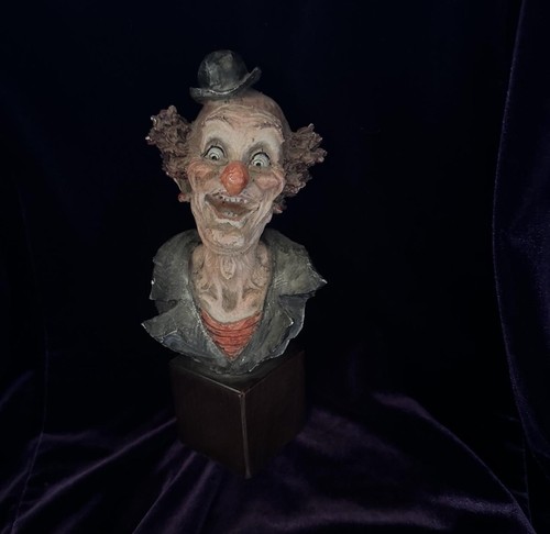 Statuina busto clown giuseppe - statuina,
