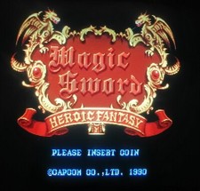 MAGIC SWORD Cps1 Capcom / Pcb Jamma Original Arcade Game Working /Good Condition