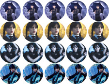 20PZ Cialda MERCOLEDì CUPCAKES / COPRI - BISCOTTI Mini - Ostia per biscotto