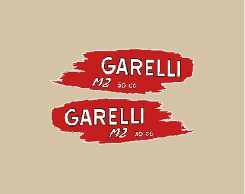 Adesivi garelli 50cc - garelli, m2