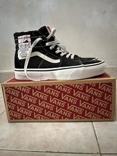 SCARPA VANS SK8-Hi TAPARED BLACK/TRUE WHITE EUR 42/US MEN 9.0/US WOMEN 10.5