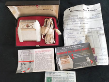 REMINGTON DE LUXE- Rasoio elettrico vintage- ANNI 60 completo  x collectors RARE