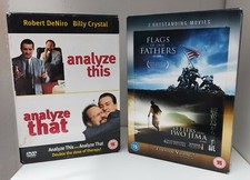 2 Cofanetti  De Niro / Eastwood 4 Dvd Edizioni Straniere NO AUDIO ITA