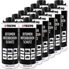 12L TECPO PROTEZIONE SOTTOSCOCCA BITUME NERO ANTIURTO PIETRA UBS VERNICE AUTO