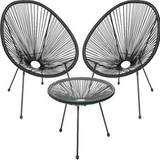 Set Patio in Polyrattan con 2