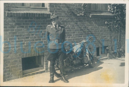 1930s soldier with bmw - 1930s,