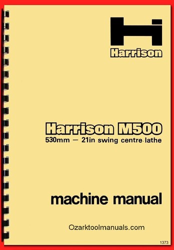 Harrison m500 tornio metallo - m500,