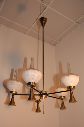 Lampadario italiano 1950 - italiano,
