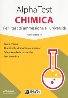 Alpha test chimica per - test, i