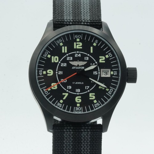 Orologio aviator quarzo uomo - quarzo,
