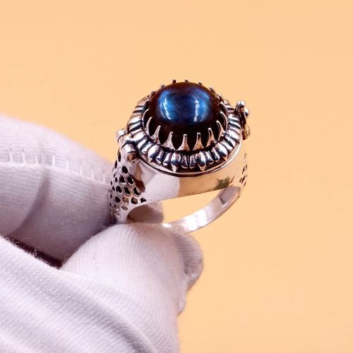 Anello veleno labradorite - veleno,