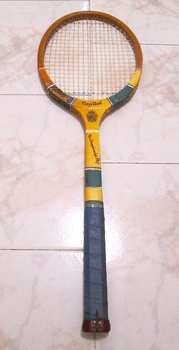 Racchetta tennin legno - racchetta, da