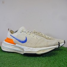 Scarpe da ginnastica Nike taglia 10,5 uomo bianche ZoomX Invincible Run Flyknit 3 running