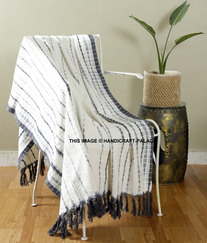 Cotone nero copriletto mano - cotone,