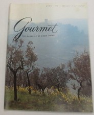 Gourmet Magazine Chianti Classico & The Vegetable Garden April 1975 102914R