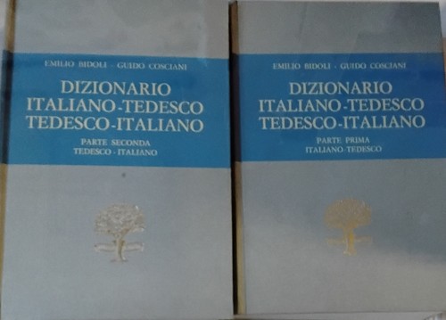 Dizionario italiano tedesco - italiano,