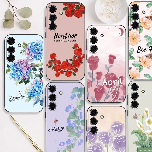 Custodia personalizzata fiore