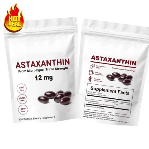 Astaxantina 12mg softgels - softgels, 120