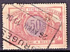 FRANCOBOLLO 1902-05 BELGIO