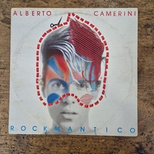 LP Alberto Camerini - Rockmantico CBS 85782 Musica Italiana Vinile 
