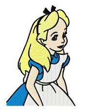 MACCHINA RICAMO DISEGNI USB - DISNEY'S ALICE NEL PAESE DELLE MERAVIGLIE DISEGNI 4X4 BAMBINI