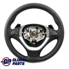 BMW X5 E70 LCI X6 E71 NUOVO volante sportivo in pelle nera Cambio al volante