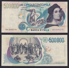 Banconota Italia 500000 lire