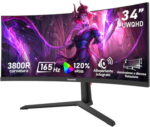 Monitor gaming curvo - monitor,
