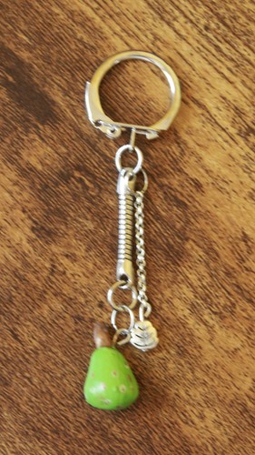Pear keychain inspired - keychain,