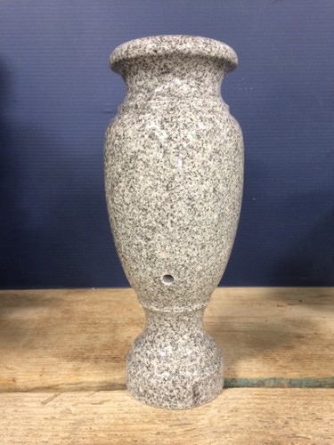 Vaso granito grigio monumento - grigio,